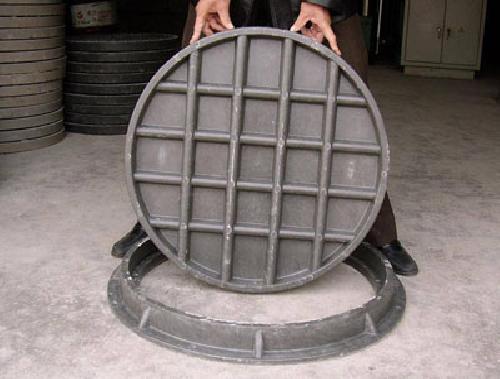 圓形鑄鐵井蓋